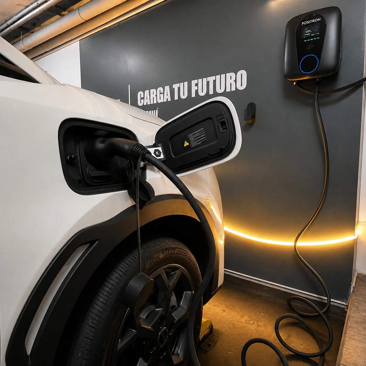 Carga de vehículo eléctrico