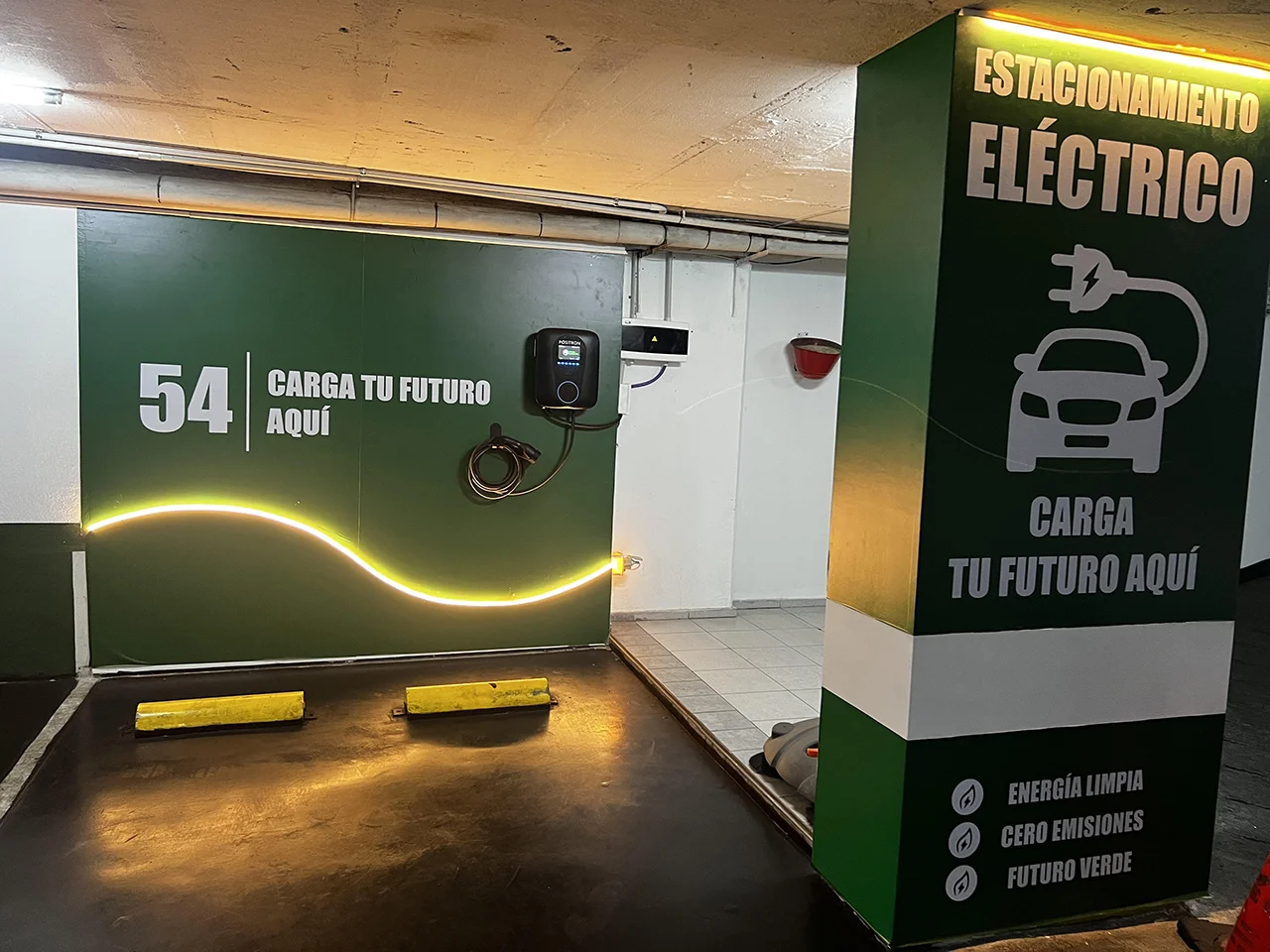 Estación de carga para vehículos eléctricos